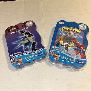 Spider-Man & Friends V Smile Smartridge Doc Ocks Challenge VTech Batman Gotham